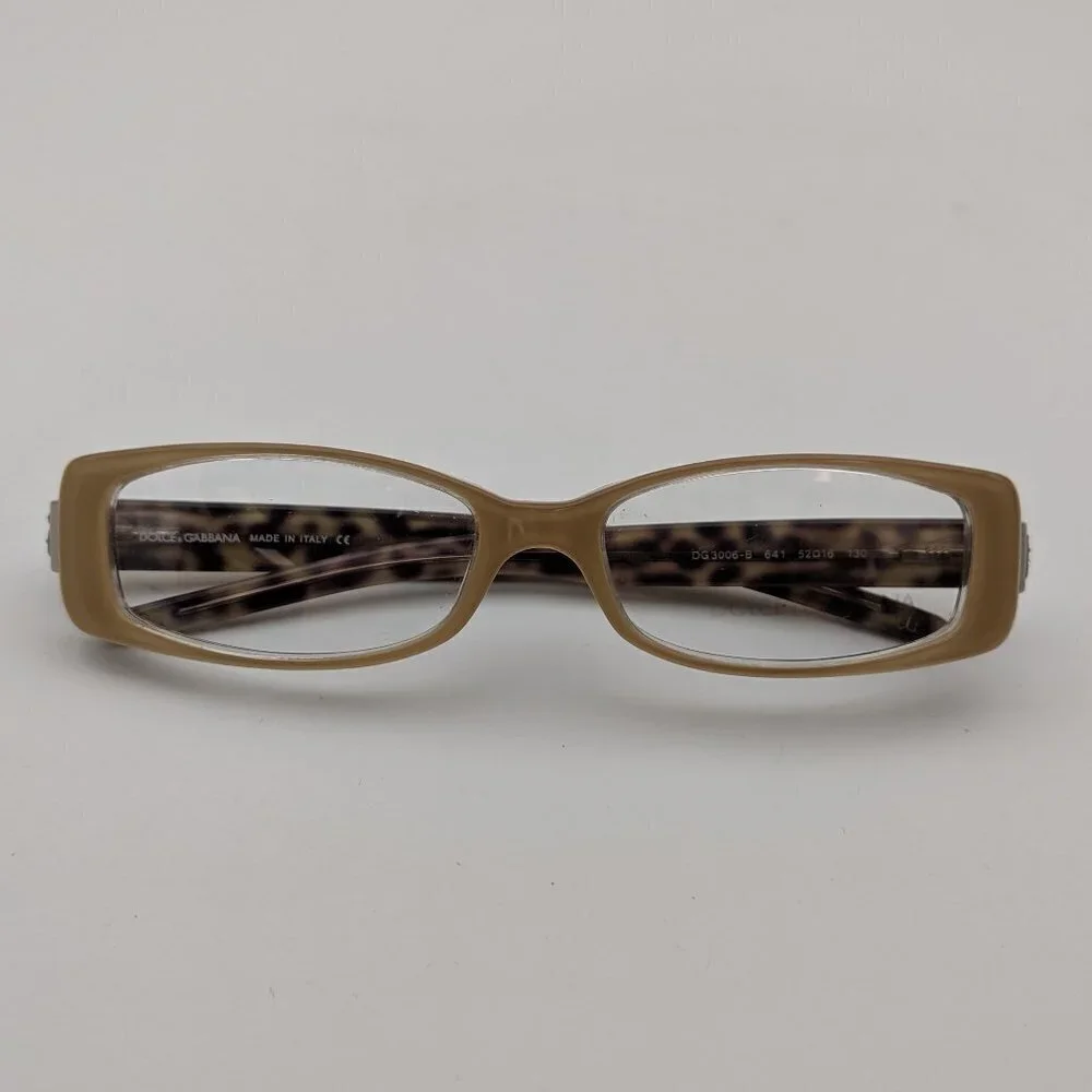 🕶️Made in Italy! Dolce&Gabbana DG3006-B 641 Eyeglasses 52/16 130 /ANK560🕶️